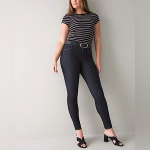 WHBM High Rise Skinny Ankle Jeans ~ Size 16 Short ( 26” inseam) Brand New!